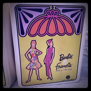 Barbie travel case 1965